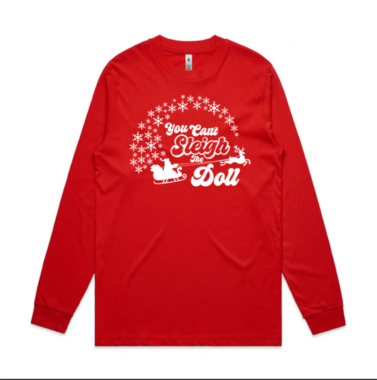 Sleigh the Doll Tee